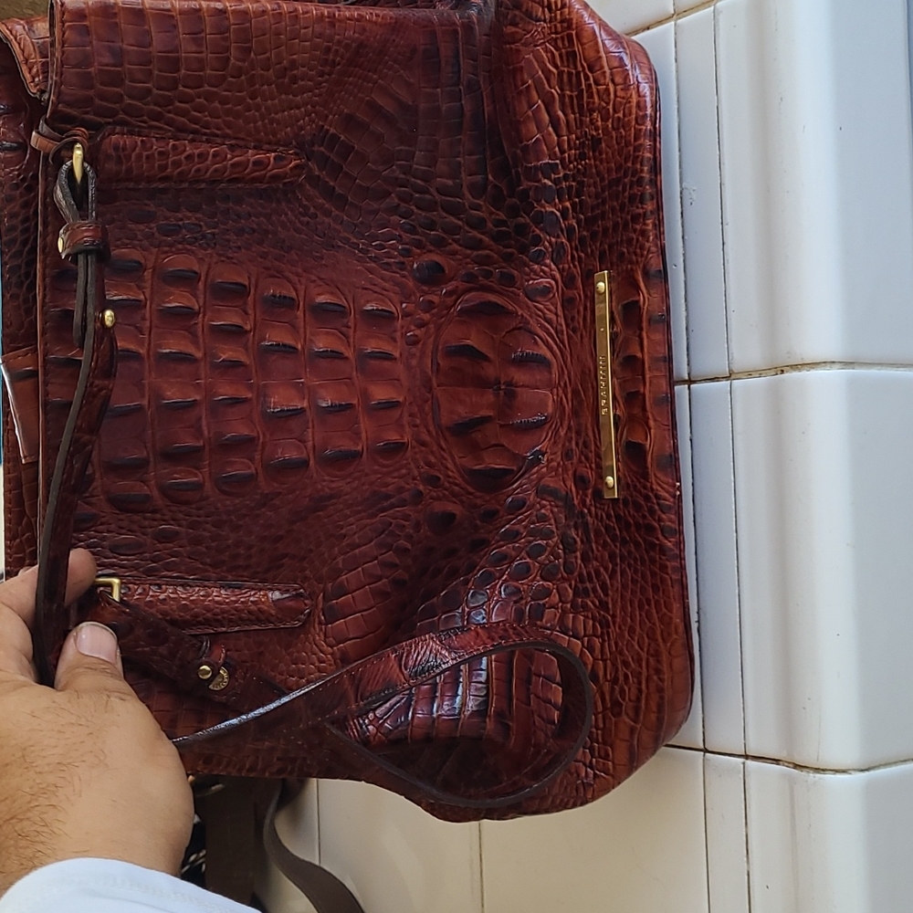 Brahmin handbag snakeskin